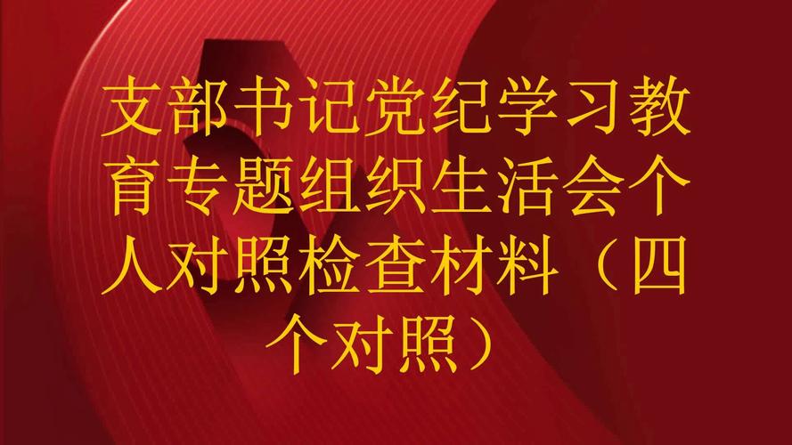 主题教育--专题生活会2024个人对照,检查六个方面材料