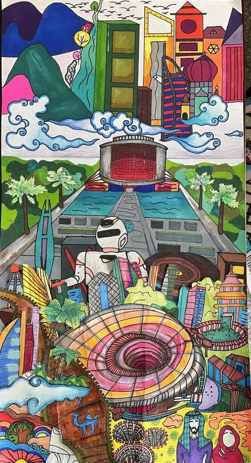 15幅绘画作品荣获一等奖有你家娃的作品吗。