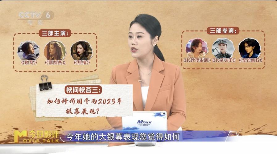 《热搜》中饰职场女强人32岁周冬雨转型遇争议。